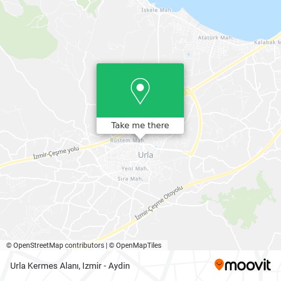 Urla Kermes Alanı map