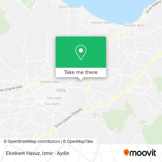 Ekinkent Havuz map