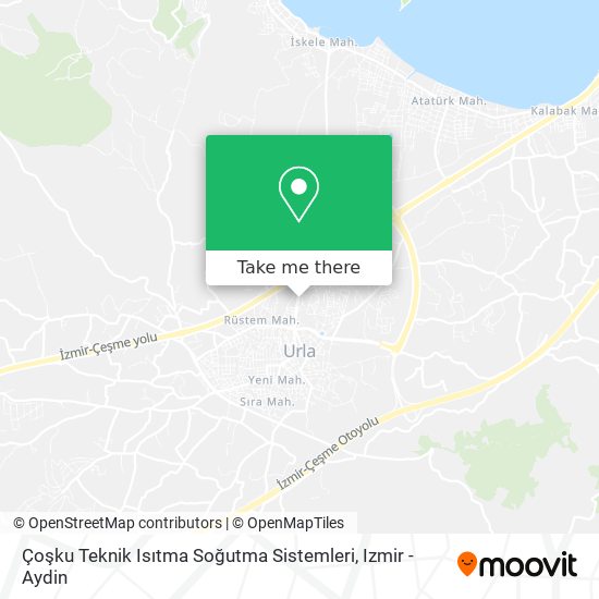 Çoşku Teknik Isıtma Soğutma Sistemleri map