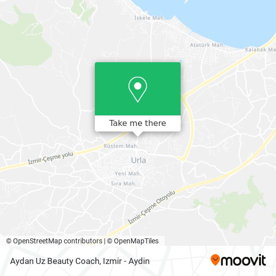 Aydan Uz Beauty Coach map