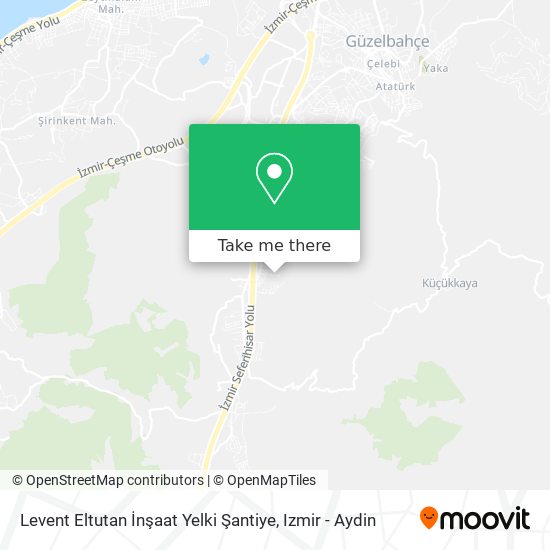 Levent Eltutan İnşaat Yelki Şantiye map