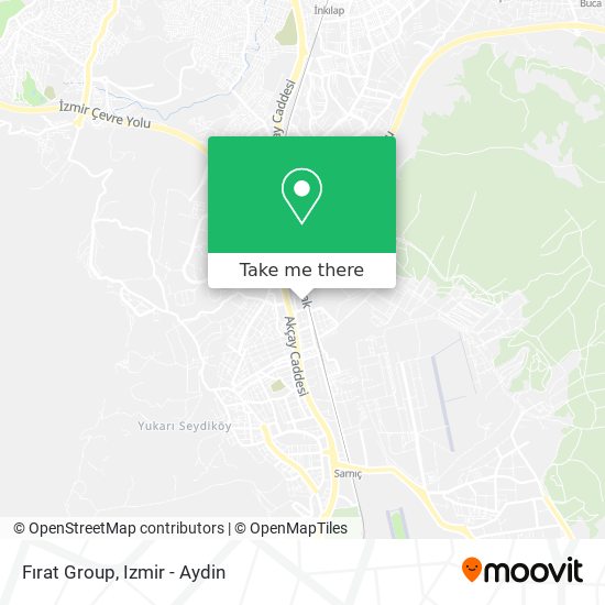 Fırat Group map