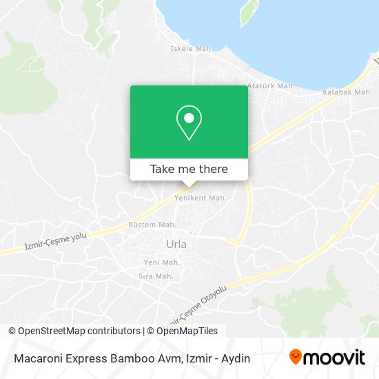 Macaroni Express Bamboo Avm map