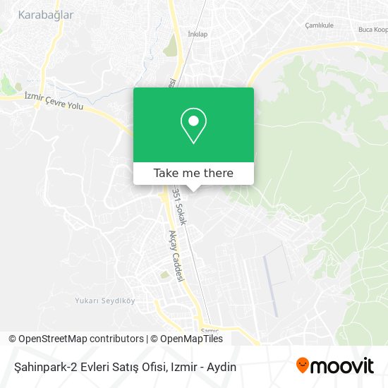 Şahinpark-2 Evleri Satış Ofisi map