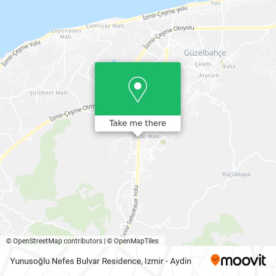 Yunusoğlu Nefes Bulvar Residence map