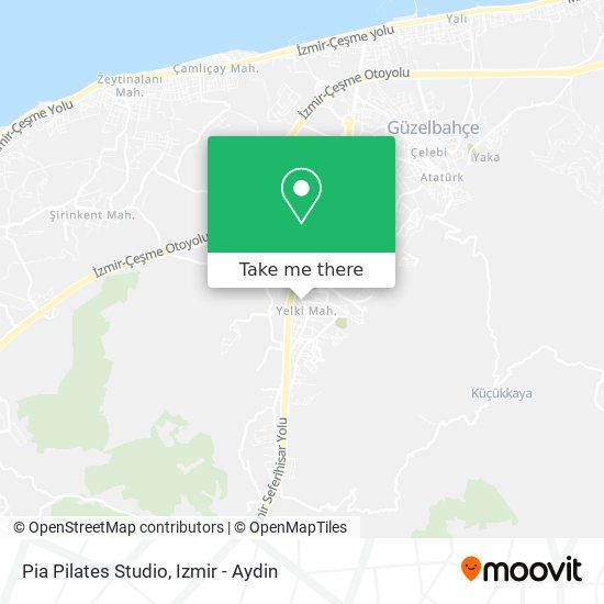 Pia Pilates Studio map