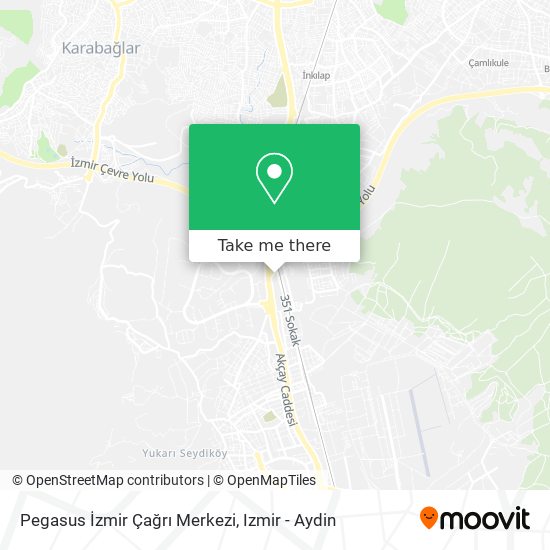 Pegasus İzmir Çağrı Merkezi map