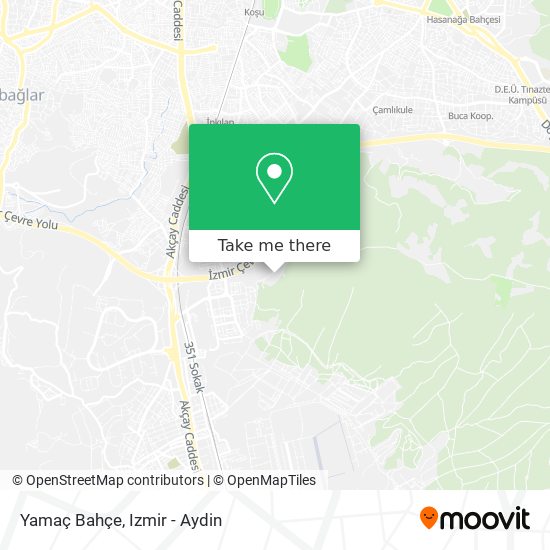 Yamaç Bahçe map