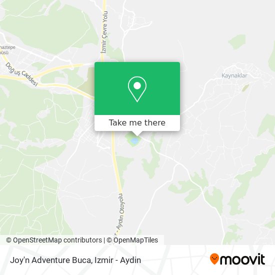 Joy'n Adventure Buca map