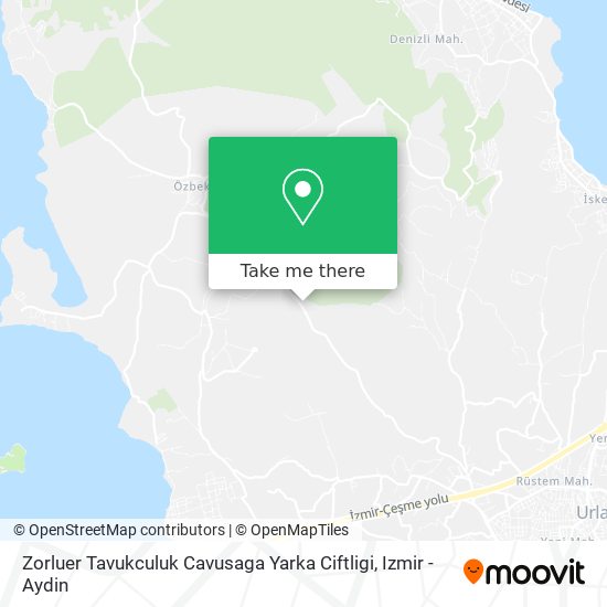 Zorluer Tavukculuk Cavusaga Yarka Ciftligi map