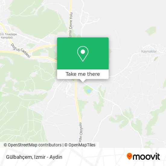 Gülbahçem map