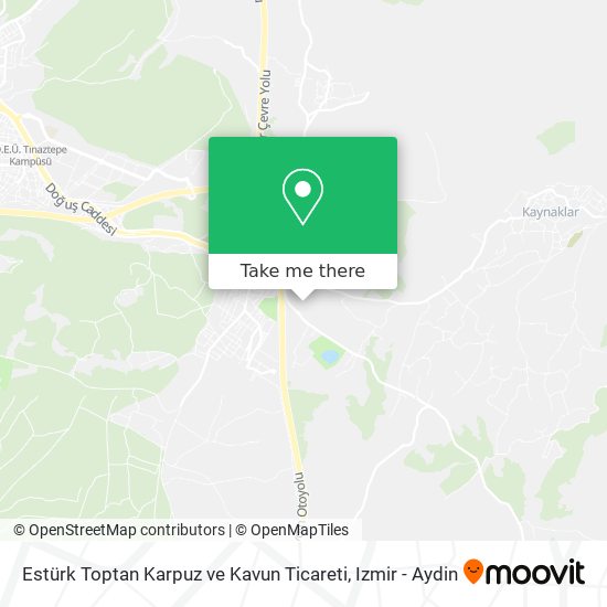 Estürk Toptan Karpuz ve Kavun Ticareti map