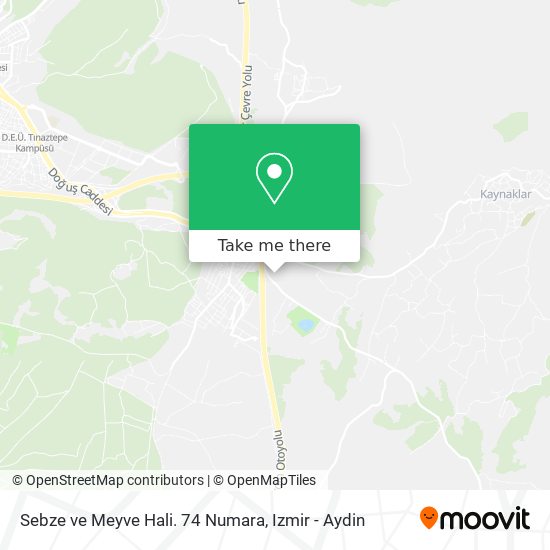Sebze ve Meyve Hali. 74 Numara map
