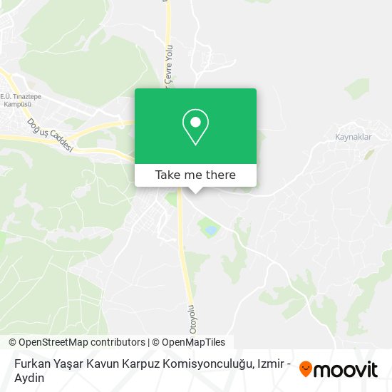 Furkan Yaşar Kavun Karpuz Komisyonculuğu map