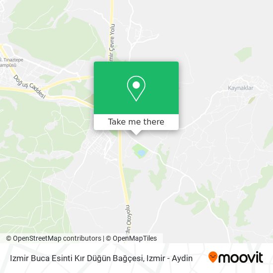 Izmir Buca Esinti Kır Düğün Bağçesi map