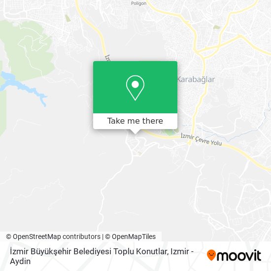 İzmir Büyükşehir Belediyesi Toplu Konutlar map