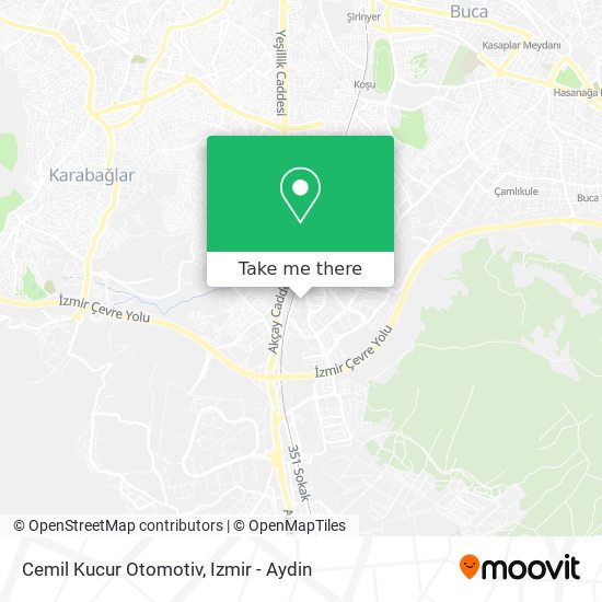 Cemil Kucur Otomotiv map