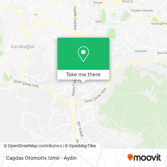 Cagdas Otomotiv map