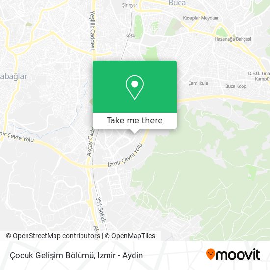 Çocuk Gelişim Bölümü map