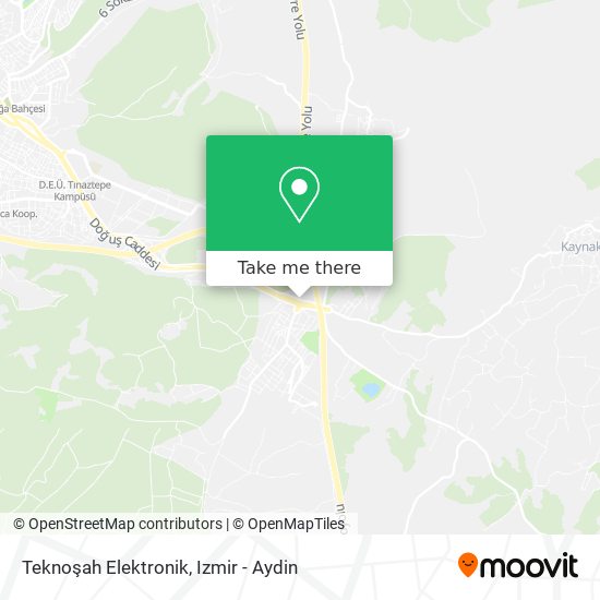 Teknoşah Elektronik map