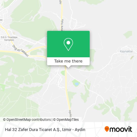Hal 32 Zafer Dura Ticaret A.Ş. map