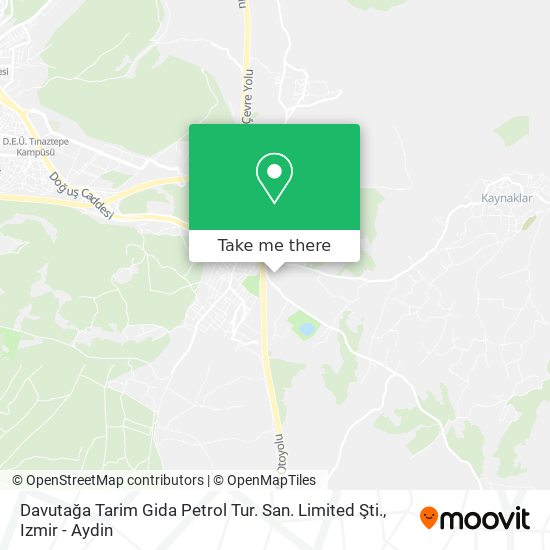 Davutağa Tarim Gida Petrol Tur. San. Limited Şti. map