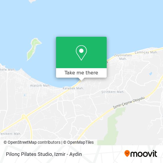 Pilonç Pilates Studio map