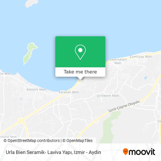 Urla Bien Seramik- Laviva Yapı map