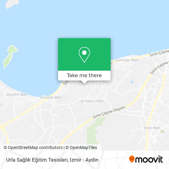 Urla Sağlık Eğitim Tesisleri map
