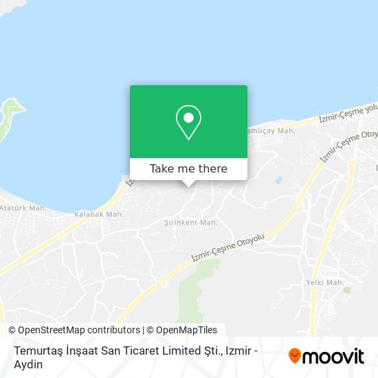 Temurtaş İnşaat San Ticaret Limited Şti. map