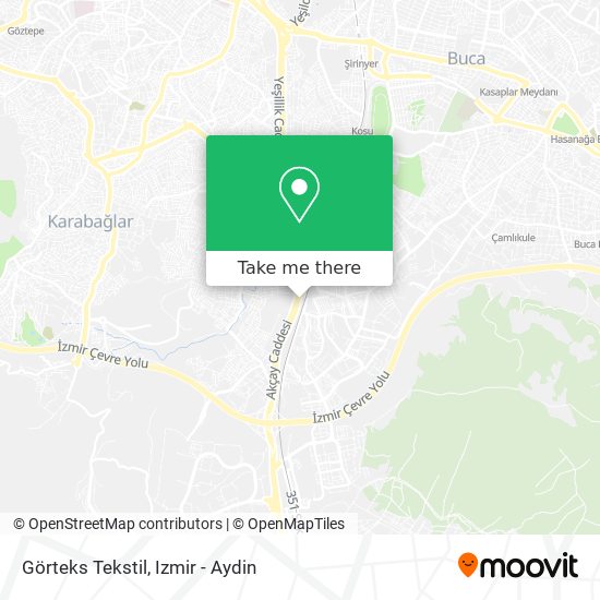 Görteks Tekstil map
