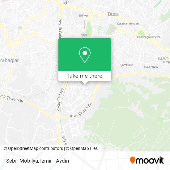 Sebir Mobilya map