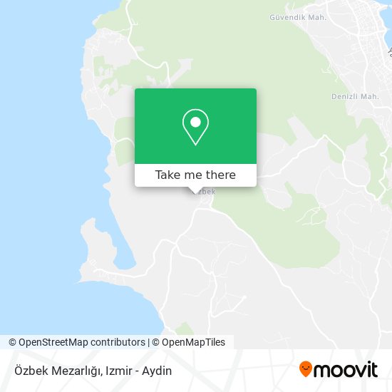 Özbek Mezarlığı map