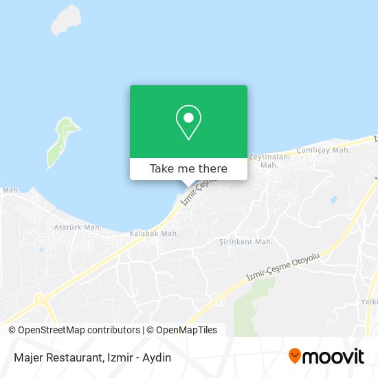 Majer Restaurant map