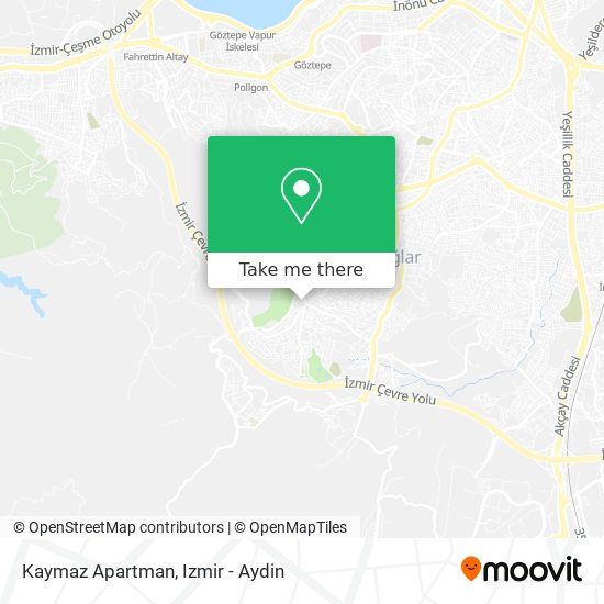 Kaymaz Apartman map