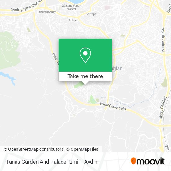 Tanas Garden And Palace map
