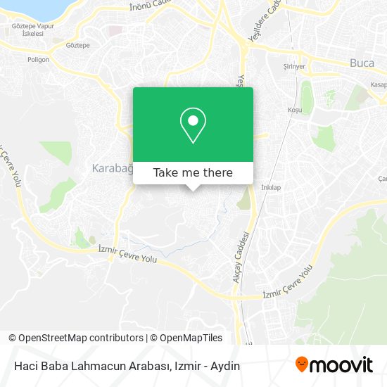 Haci Baba Lahmacun Arabası map