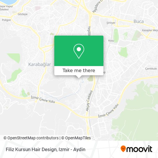 Filiz Kursun Hair Design map