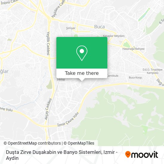 Duşta Zirve Duşakabin ve Banyo Sistemleri map