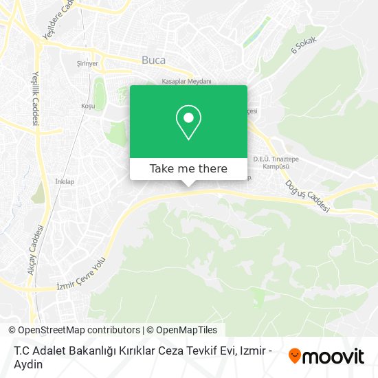 T.C Adalet Bakanlığı Kırıklar Ceza Tevkif Evi map