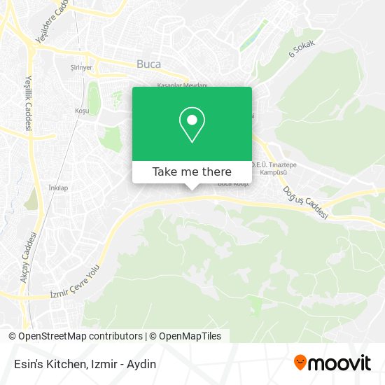 Esin's Kitchen map