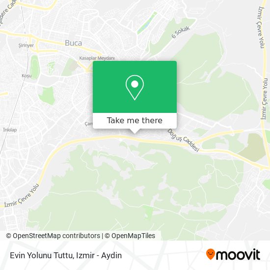 Evin Yolunu Tuttu map