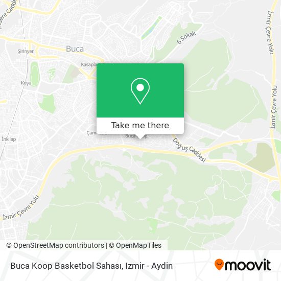 Buca Koop Basketbol Sahası map