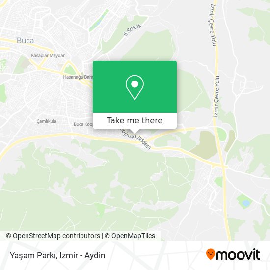 Yaşam Parkı map