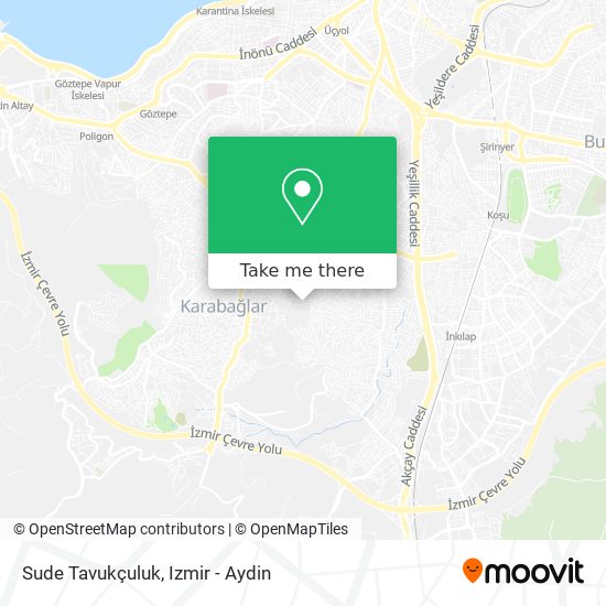 Sude Tavukçuluk map