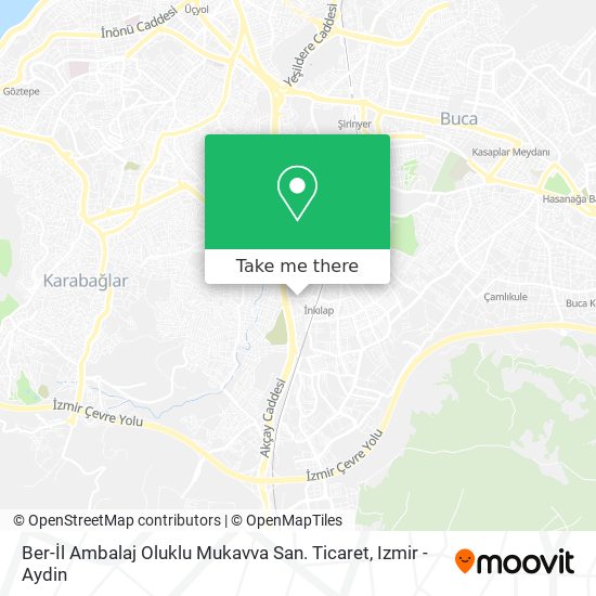 Ber-İl Ambalaj Oluklu Mukavva San. Ticaret map