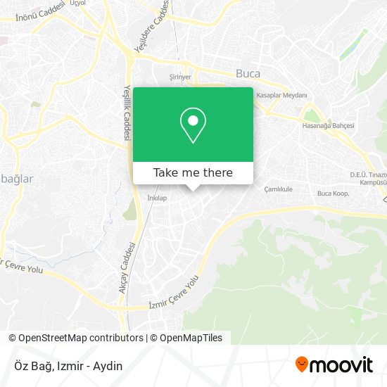 Öz Bağ map