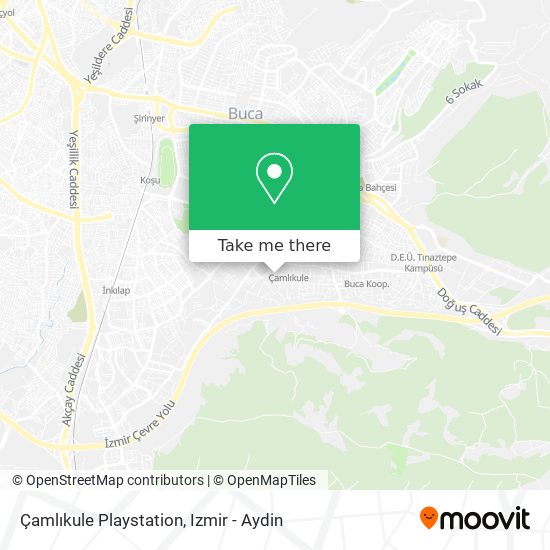 Çamlıkule Playstation map