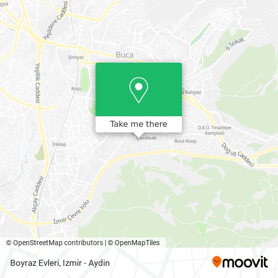 Boyraz Evleri map