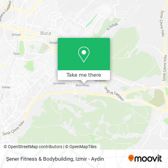 Şener Fitness & Bodybuilding map